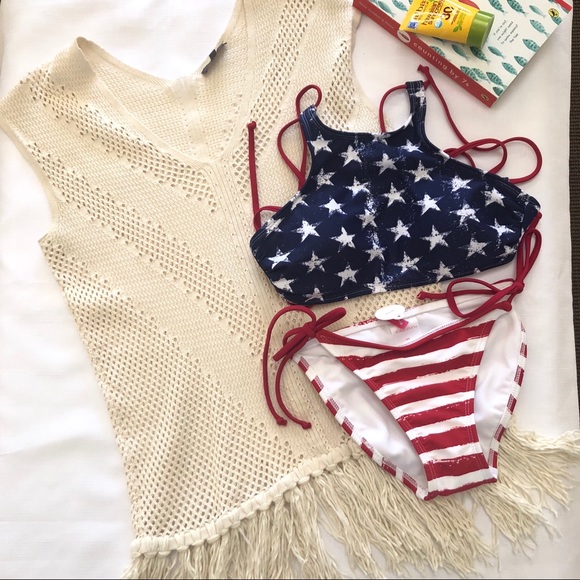 New! Stars & Stripes 2-piece bikini - Picture 8 of 8